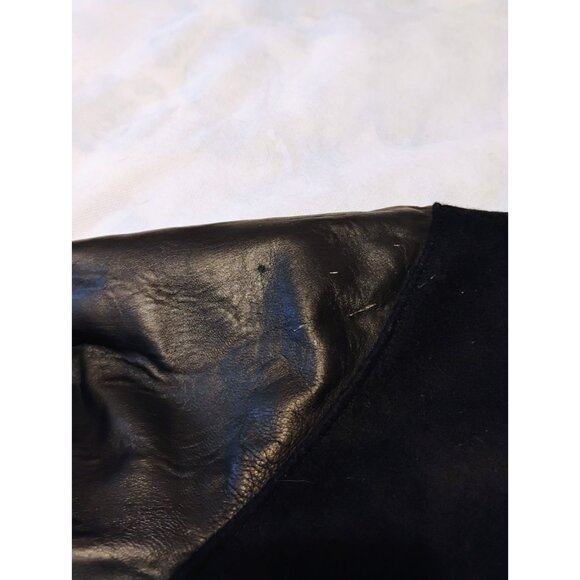 The Original HOLLOWAY Varsity Jacket Size XL Letterman Leather Wool Quilted - Picture 4 of 9